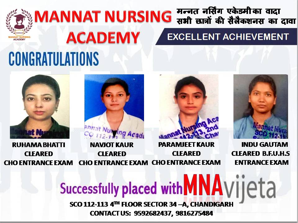 Mannat Academy Great Achievement | mannatacademy.com
