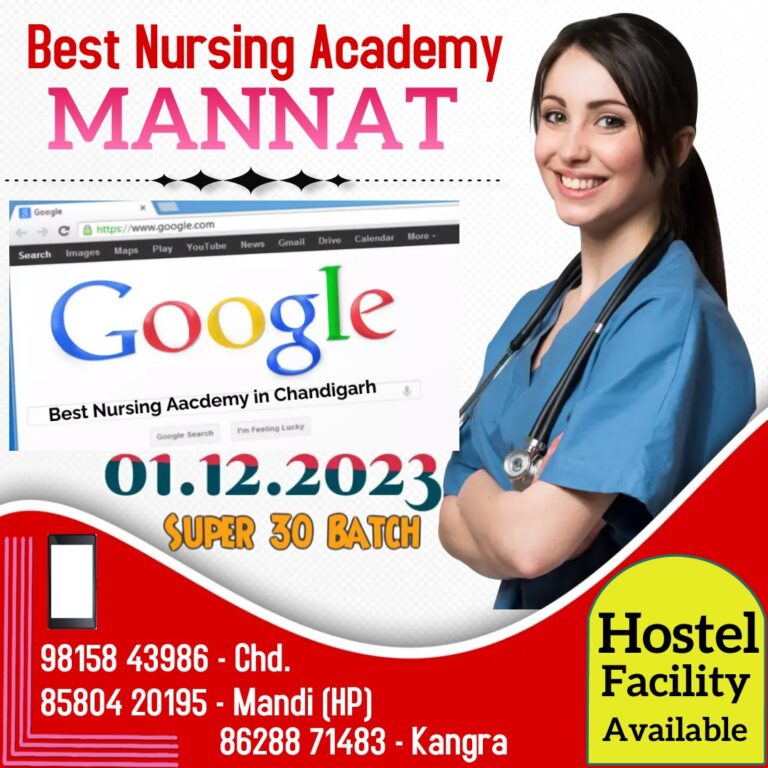 Best Nursing Academy in Chandigarh