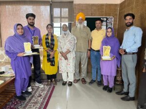 M SAT Prize Distribution at Gursewa Nursing College 